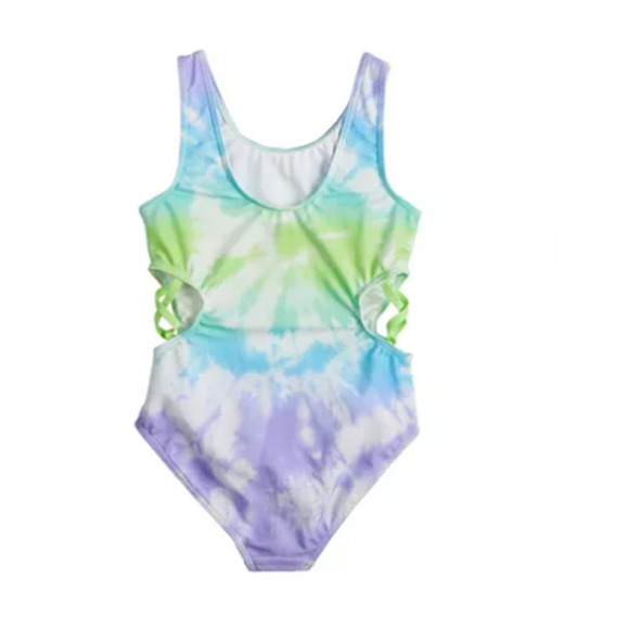 Star Wars Grogu aka Baby Yoda Girls One-Piece Swimsuit Small (4) NWT - Picture 2 of 4